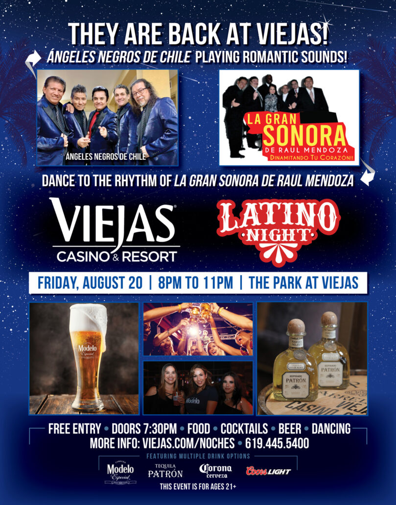 Aug 2021 Latino Nights