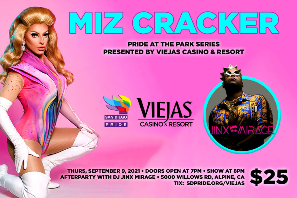 Miz Cracker Pride at the Park Series